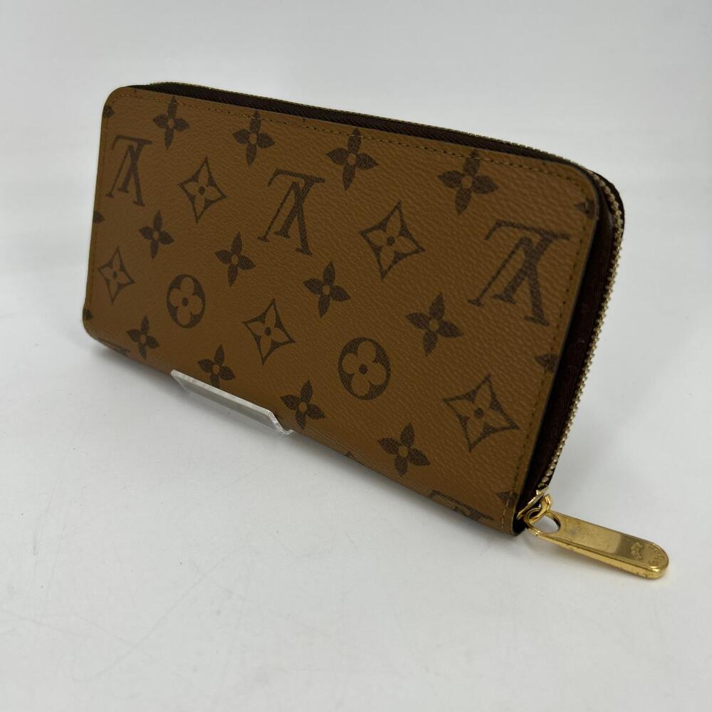 Louis Vuitton Zippy Wallet Long Leather Brown